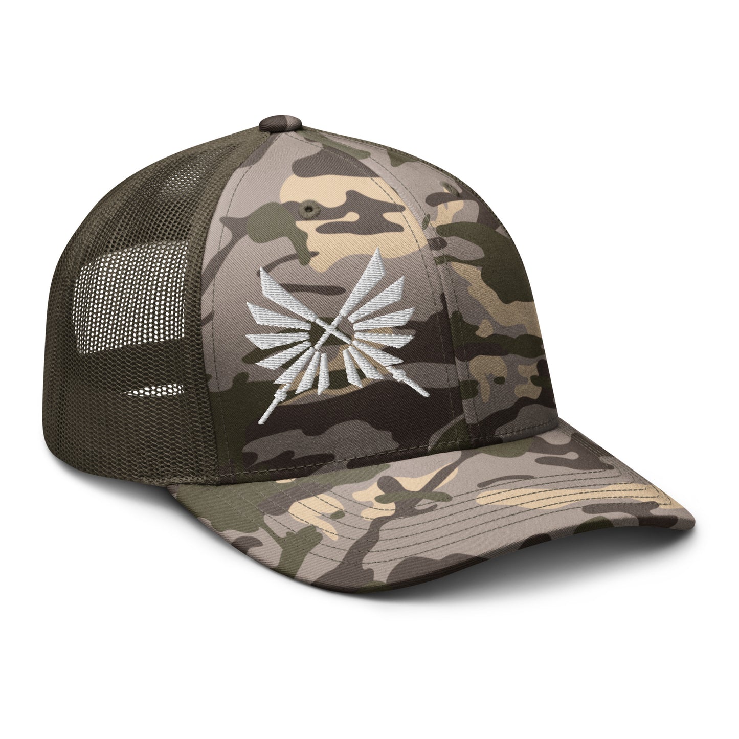 Camouflage Hero series trucker hat