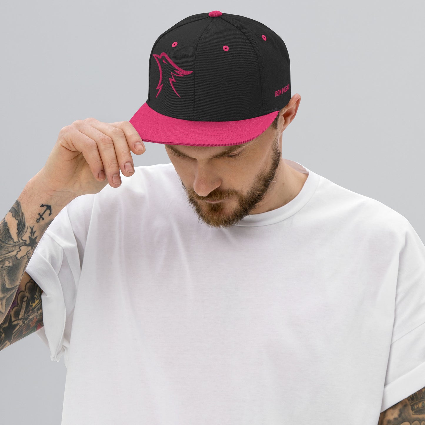 Pink Snapback Hat