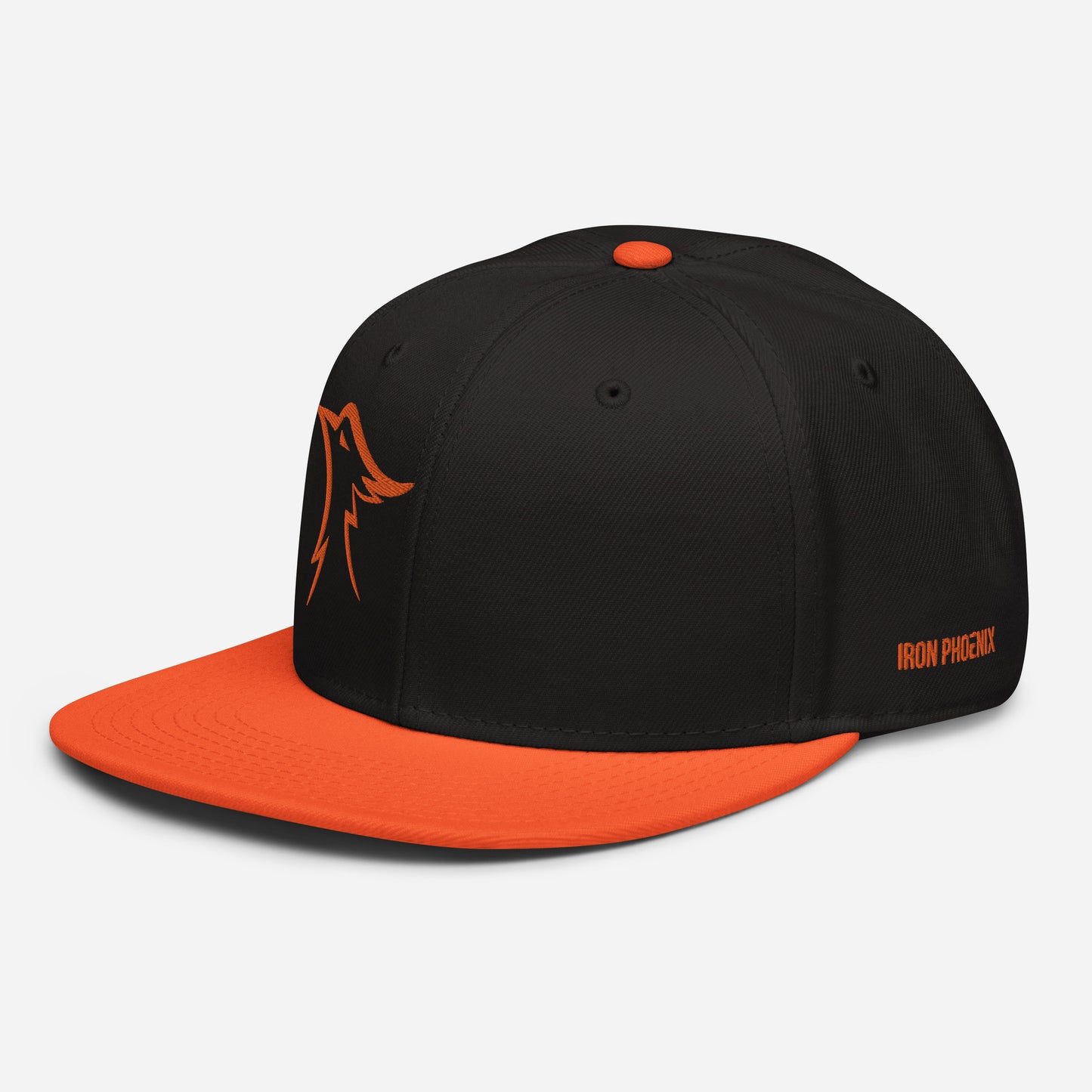 Phoenix Orange Snapback Hat