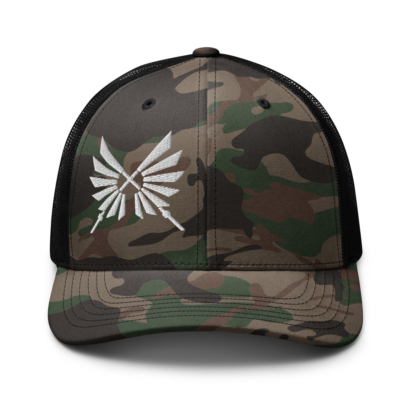 Camouflage Hero series trucker hat