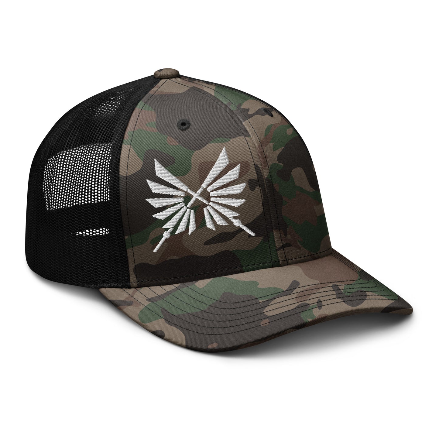 Camouflage Hero series trucker hat