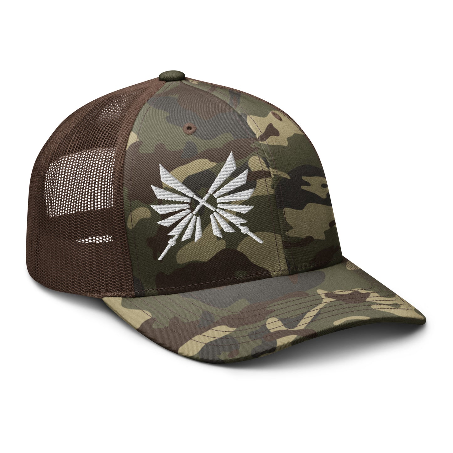 Camouflage Hero series trucker hat